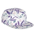 thumbnail image 2 of Goofa Lavender Flowers Printed Men's Baseball Cap,Straight Brim Hat,Golf Dad Hat,Versatile Style,Sun Protection Cap,Travel Hat, 2 of 9