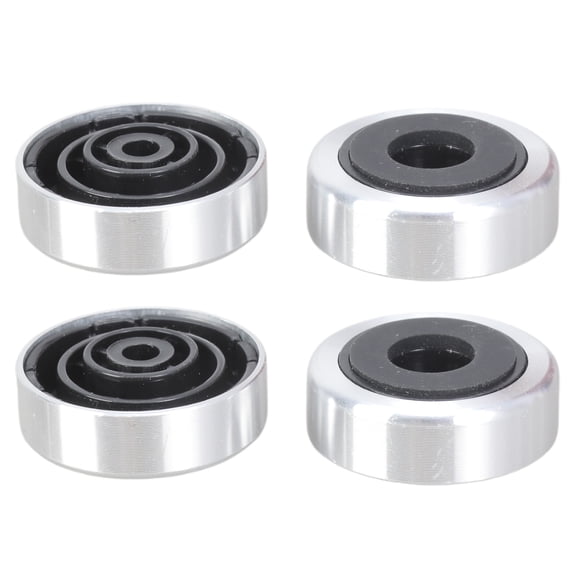 4Pcs Turntable Isolation Pad for Amplifier HiFi Devices Recorder Aluminum Speakers Isolation Feet Speakers Spikes Stand