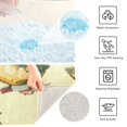 thumbnail image 6 of Bathroom Plush Absorbent Mat Single U-pad 20x24 Inches Bath Mat Fluffy Suitable For Bathroom Toilet Living Room Absorb Water Non-Slip Durable Green Duck, 6 of 9