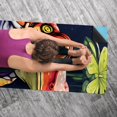 thumbnail image 5 of Frog Yoga Mat Towel with Storage Bag, 72.8"x26.8", Suitable for Yoga, Pilates, Fitness, Gym Towels, Yoga Towel, Yoga Towels, 5 of 6