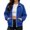 Navy, variant on Tqcoqu Women's Stand Collar Full Zip Workout Track Jackets, Lightweight Long Sleeve Sweatshirts,2026 Trendy Fall Coat with Pockets