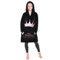 thumbnail image 1 of Manta con capucha Disney Stitch Fleece para niños y adolescentes, 1 of 6