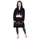 thumbnail image 1 of Manta con capucha Disney Stitch Fleece para niños y adolescentes, 1 of 6