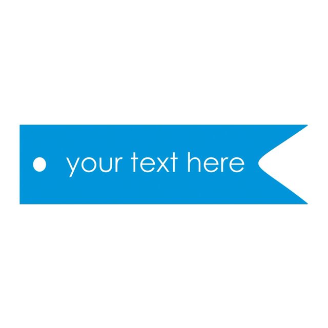 100 PCS Custom Made Your Text Here Hang Tags Personalized Wedding Favor Gift Paper Tags