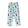 thumbnail image 4 of Daiia Dinosaur Women's Sleep Pant with Pockets and Drawstring,Pajama Pants-Medium, 4 of 9