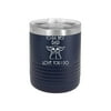 Yo-Da Best Dad Love You I Do - Engraved 10 oz Tumbler Cup Unique Funny Birthday Gift Graduation Gifts for Women Fathers Day Dad Papa Pops best buckin Star Wars Yoda (10 Ring, Navy