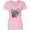 AD-Pink, variant on Inktastic Heart Cat Women's V-Neck T-Shirt