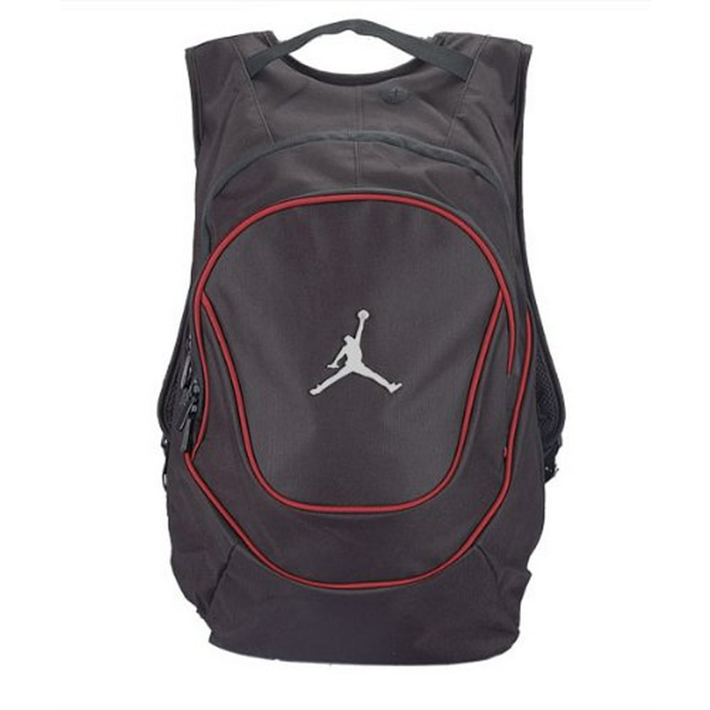 Nike Jordan Air Jumpman Backpack Book BagBlack/Red