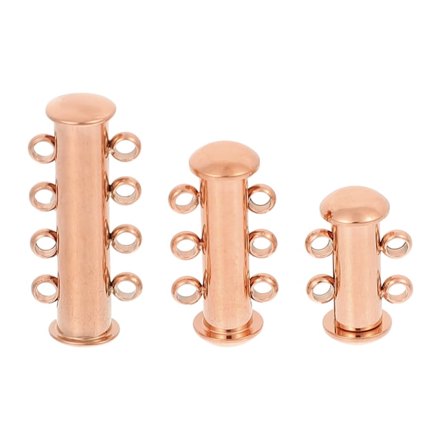 SHISUYAN 3 Pcs Boucles de Bijoux Uniques, Fermoirs Durables pour Colliers