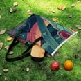 thumbnail image 5 of Cute Witch Frog Picnic Blanket Waterproof Outdoor Beach Blanket Hand-held Pad Suitable for Travel, Camping, Beach, Family Gatherings, 5 of 7