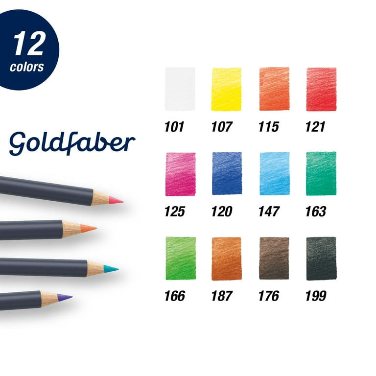 Faber Castell Goldfaber Colored Pencils Review - Best Colored