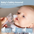 thumbnail image 4 of Baby Nose Sucker, Rechargeable Nasal Aspirator for Baby Nose Suction for Baby with 9 Levels of Hospital-Grade Suction, Automatic Nose Cleaner & BPA Free, Safe for Infants and Toddlers, 4 of 8