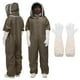 thumbnail image 1 of Traje de abeja para hombres y mujeres l Traje de apicultura con guantes y velo (chaqueta, pantalones, guantes) para apicultores, 1 of 7