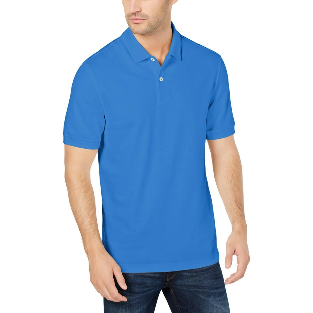 Club Room Club Room Mens Classic Fit Performance Polo Shirt Walmart