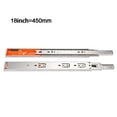 thumbnail image 1 of MYG 304 stainless steel thickened hydraulic damping buffer drawer slide silent, 1 of 9