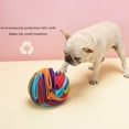 thumbnail image 3 of Dog Cat Snuffle Toy Snuffle Treat Ball Pet Interactive Toys Training Food Mat Feeding Ball Puppy Slow Feeder Portable Machine Washable, 3 of 5