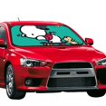 thumbnail image 2 of Windshield Sun Shade Foldable Car Front Window Sunshade For Car Suv Trucks Vans - Best Heat Shield Blocker Visor Cover Blocks Uv Rays And Keeps Your Vehicle Cool-Medium, 2 of 5