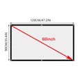 thumbnail image 3 of Wanyng 60inch Projector Screen 4:3 Foldable Anti-Crease Portable Projector Movies Screens Support Double Sided Projection Indoor Outdoor for Home Backyard Theater, 3 of 26