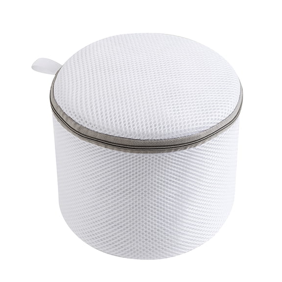 VBXOAE Thickened Mesh Laundry Bag-Anti-Deformation Washing Protector for Bras,Underwear,and Delicates,5.9x6.7in,Ideal for Machine Wash,Keeps Small Items Secure,White