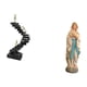 thumbnail image 5 of Estatua de escalera,Estatua de escalera con libros de escalada,decoración artística,Estatua de Lutero,Estatua de la Virgen María Figura Colección Religiosa,Figura de resina y Señora de, 5 of 8