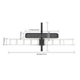 thumbnail image 2 of Miumaeov Motorcycle Hitch Carrier Steel and Aluminum Alloy Motorcycle Carrier for Dirt Bikes Motorcycle Bracket, 2 of 18