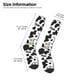 thumbnail image 2 of Fotbe Cow Calcetas Divertidas Estampadas para Hombre y Mujer, Calcetas de Algodón hasta la Rodilla para Caminar, Correr, Enfermería y Embarazo, 2 of 6