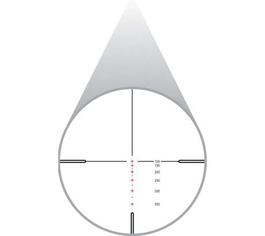 Hawke Vantage IR 4-16x50 1" AO Riflescope w/ Rimfire .17 HMR Illuminated Reticle, Matte Black - 14261