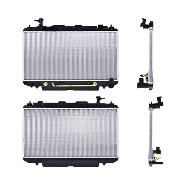 Radiador De Agua Rav4 2001 A 2005 Toyota L4 2.0L Aut Soldado Polar .