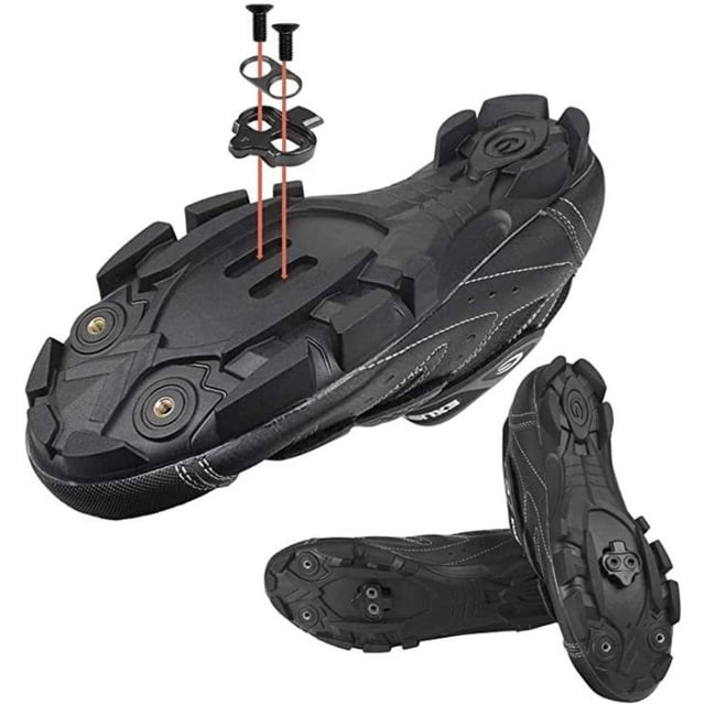 Tacos de bicicleta Ciclismo de interior Juego de tacos de bicicleta de carretera de montaña al aire libre para bicicletas Pedales Mujeres Hombres Zapatos de ciclismo