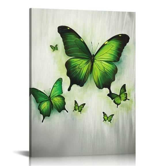 BCIIG Butterflies Fine Art Aesthetic Poster & Print Wall Painting for Living Room Bedroom Home Office Wall Decor 12x16 in