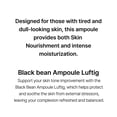 thumbnail image 3 of Ampolla ODELOI Luftig de extracto de frijol negro 50 ml para rostro, 3 of 8