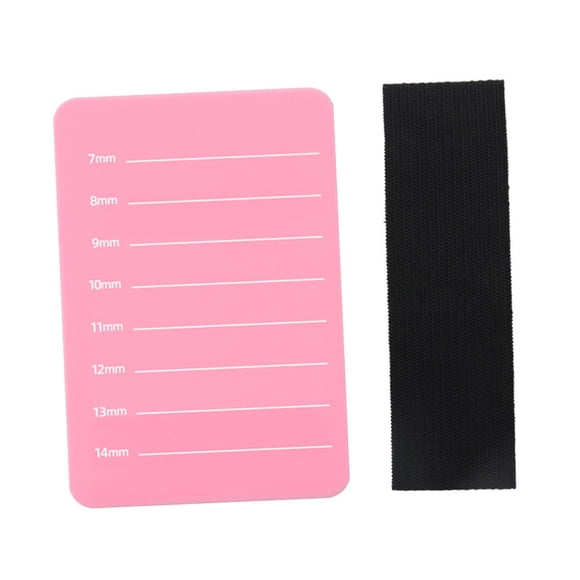 Paleta de pestañas Yuyangstore herramienta de práctica de maquillaje acrílico placa de injerto de pestañas S