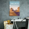 thumbnail image 4 of Epic Graffiti 'Grand Canyon National Park' by Arctic Frame Studio, Canvas Wall Art, 18"x26", 4 of 8