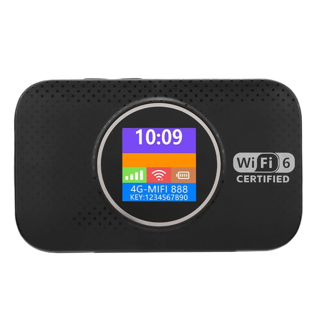 Dispositivo 4G LTE Enrutador WiFi Móvil WiFi Sin Bloqueo 6 300Mbps Ranura SIM Dispositivo De Punto De Acceso Portátil Para Viajes De Camping