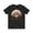 Black, variant on Fan shirt, Shirt with Fan, Tee Shirt with Gold Blower
