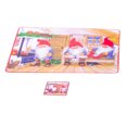 thumbnail image 1 of 12pcs Noël Santa Claus Maison Napperon PVC Napperons Table Napperon (Style D), 1 of 7