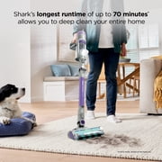 Shark PowerDetect Cordless Stick Vacuum, Carpet and Hardfloors, DuoClean Detect Technology, Reverse Cleaning, MultiFLEX Wand, 70-Min Run Time, IP1251 Purple