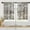 Kitchen Farmhouse Brown, variant on Farmhouse Kitchen Curtains 36 Inch Length Grey White Window Curtains Over Sink Set of 2, Modern Short Tier Curtain for Kitchen, Abstract Geometric Art Small Kitchen Decor