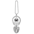 thumbnail image 1 of Crab Sketch Marine Organism Pattern Silver Wing Car Pendant Decoration, 1 of 4