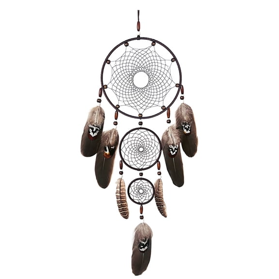 Dream Catchers Catcher Black Wall Art Dream Catcher Large Macrame Wall Hanging Window Decor Hand Decor,1 x ,As Shown