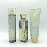 Bath & Body Works Sweater Weather Body Cream, Shower Gel and Fine Fragrance Mist 3-Piece Bundle