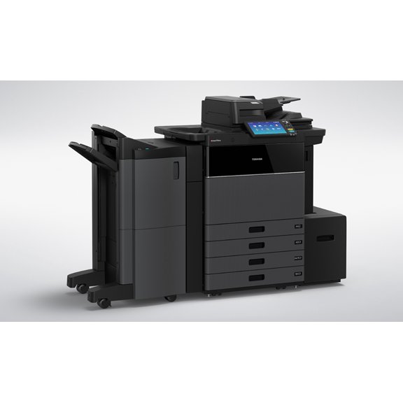 Restored Toshiba E-Studio 5506AC A3 Color Laser Multi-Function Copier – 55 PPM, Auto Duplex, Network Ready, Copy/Print/Scan, Scan-to-USB