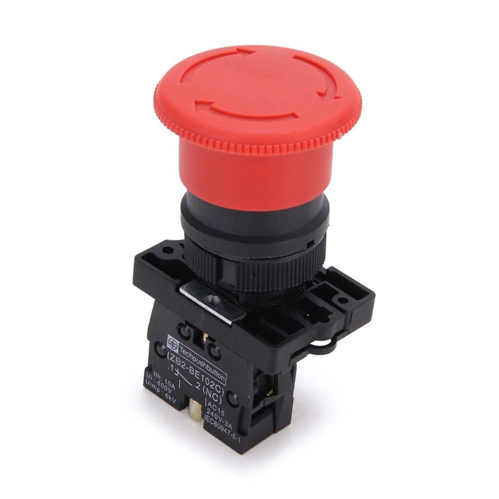 Sensitive Waterproof 22mm XB2BS542C Push Button Switch Knob Switch