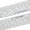 Silver, variant on Beaded Lace Trim 2.5 in. Diamond Rhinestone Mirror Metallic Polyester Cord Sewing & Upholstery Mesh - Silver (1 Pack, 9.8 Yards)