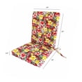 thumbnail image 4 of Sun Terrace 44x19 Tropical Lounge Chair Cushions, Deep-Seat, 2 Count, 4 of 6