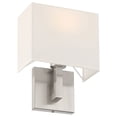 thumbnail image 2 of Access Lighting 1 Light LED Wall Sconce in Brushed Steel Color, 2 of 7