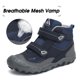 thumbnail image 2 of Botas de senderismo Mishansha Kids resistentes al agua y antideslizantes, 2 of 7