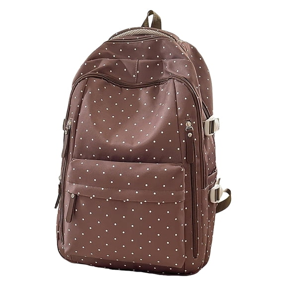 Weebloom Large School Backpack For Kids Boys Girls Waterproof Polka Dot School Bag Bookbag Middle High School College Cute