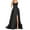 Z1-Black, variant on Wedding Guest Dresses for Women Cocktail Dress Black Long Sleeve Dresses Elegant Halterneck Backless Long Dresses Crisn Satin Spaghetti Party Evening Dress Side Slit Womens Dresses Blue XL
