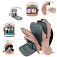 thumbnail image 2 of Fyrome Diaper Bag BackpackMultifunction Diaper Bags Waterproof Travel Back Pack Large Capacity Diaper Backpack Unisex, 2 of 7